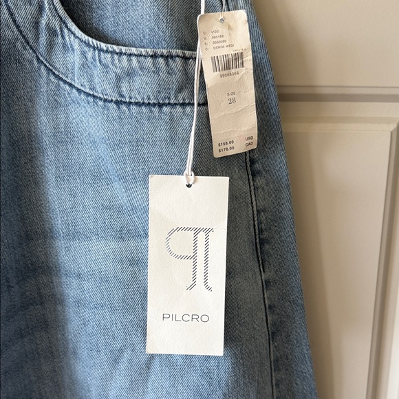 Pilcro Light Blue Flare Jeans - Picture 3 of 4